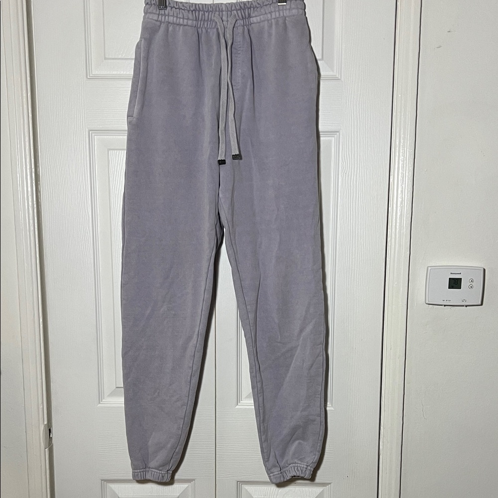 TALENTLESS Lavender Gray Track Pants